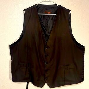 TESSORI Men's Formal Dress Vest Button Front Italy Size 54L